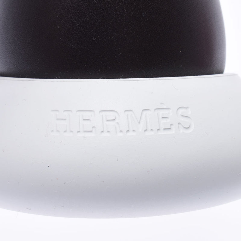HERMES エルメス デュエル サイズ43 ピンク/ダークブラウン メンズ ニット/カーフ スニーカー 新品 銀蔵