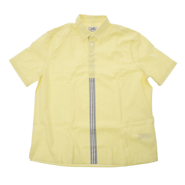 【良品】HERMES エルメス ワイシャツケース 2つセット イエロー系 黄色大約縦30×横44×マチ9cm