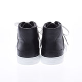 HERMES Hermes Dade Dream High Cut Size 41 1/2 Black Men's Leather Sneakers New Ginzo