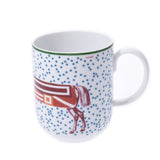 HERMES Hermes Mug Cup Ipomoville Blue/Green Unisex Brand Small Ginzo