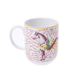 HERMES Hermes Mug Cup Ipomoville Tea/Yellow Unisex Brand Small Ginzo