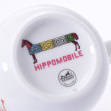 HERMES Hermes Mug Cup Ipomoville Tea/Yellow Unisex Brand Small Ginzo