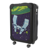 HERMES Hermes Trolley Case R.M.S Black Unisex Torillon/Canvas Carry Bag New Ginzo