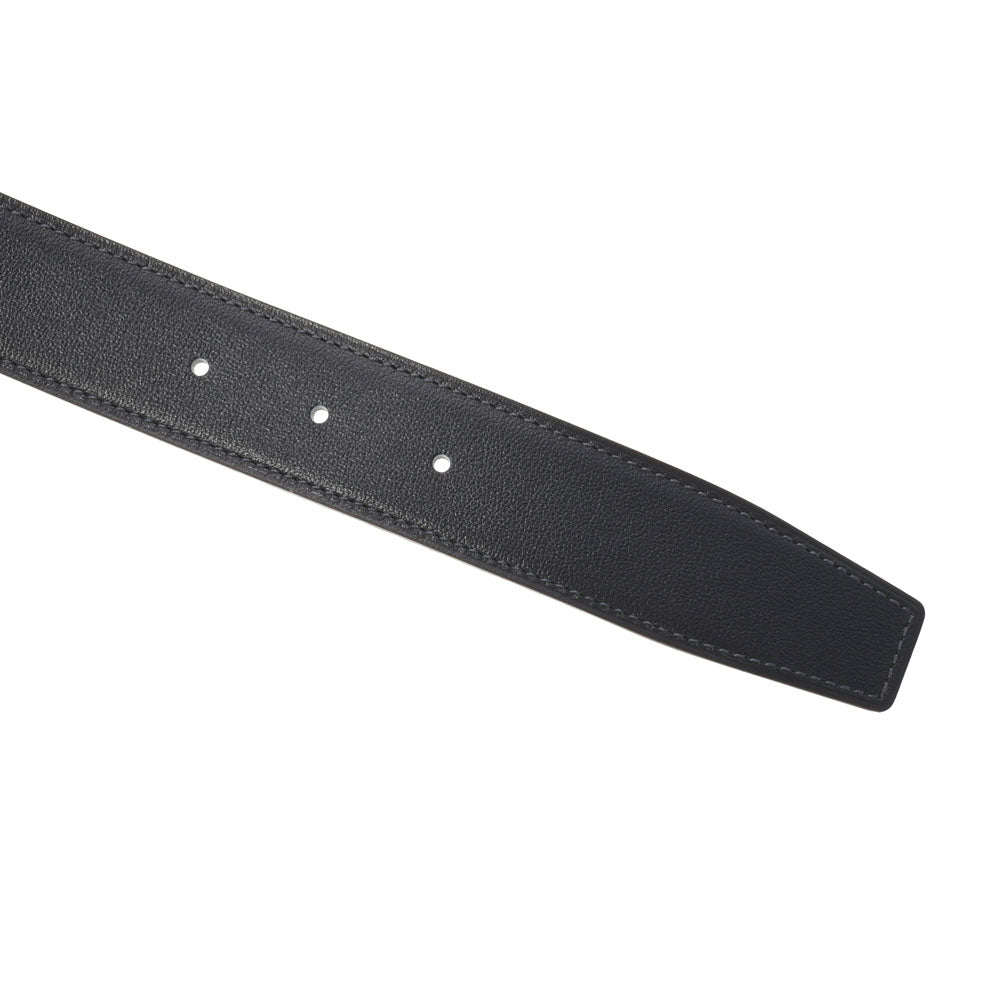 エルメス Hベルト サイズ90cm 黒/エタン SV金具 D刻印 メンズ