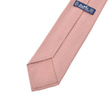 [Father's Day 50,000 or less] Ginzo New HERMES Hermes H pattern pink beige silk 100 % tie