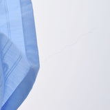 HERMES エルメス モール・エ・グルメット 3Dプリント  ブルーパール サイズ42 メンズ コットン100% 長袖シャツ 新品 銀蔵