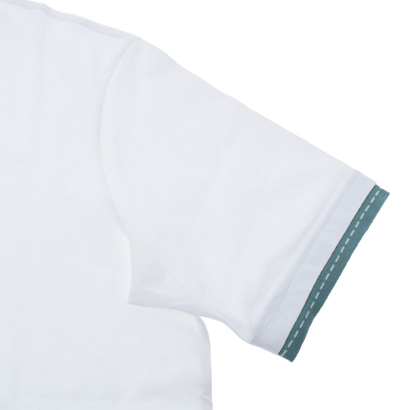 HERMES Hermes Crew Neck Sleeve Gala White Size L Men's Cotton 100% Short Sleeve T -shirt New Ginzo