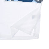 HERMES Hermes Crew Neck T -shirt Print Patch White Size L Men's Cotton 100 % Short Sleeve Shirt New Ginzo