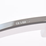 HERMES Hermes Constance Reversible Belt 95cm Blue/Dark Brown Silver metal U engraved (around 2022) Men's Vo Epson Belt New Ginzo