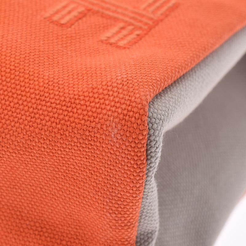 HERMES Hermes Jimeto Jumping Case High -Few (Orange) Unisex Cotton 100%x Polyester Pouch New Ginzo