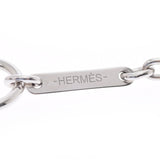 HERMES エルメス カヴァリエ パラディウムプレーテッド レディース メタルラッカー ネックレス 未使用 銀蔵