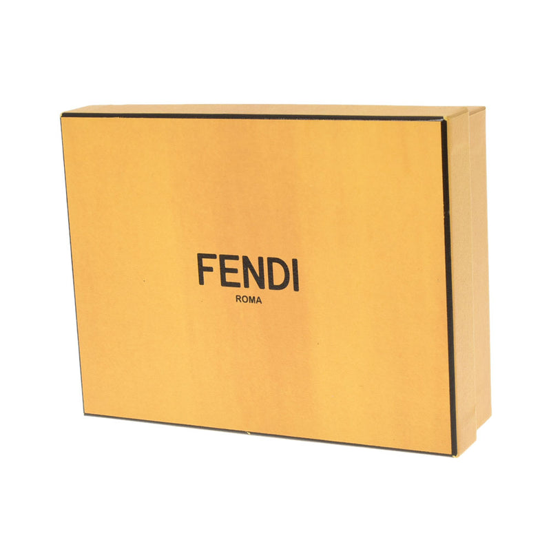 FENDI フェンディ ドッグカラー S ズッカ柄 茶系 ユニセックス PVC レザー ブランド小物 未使用 銀蔵