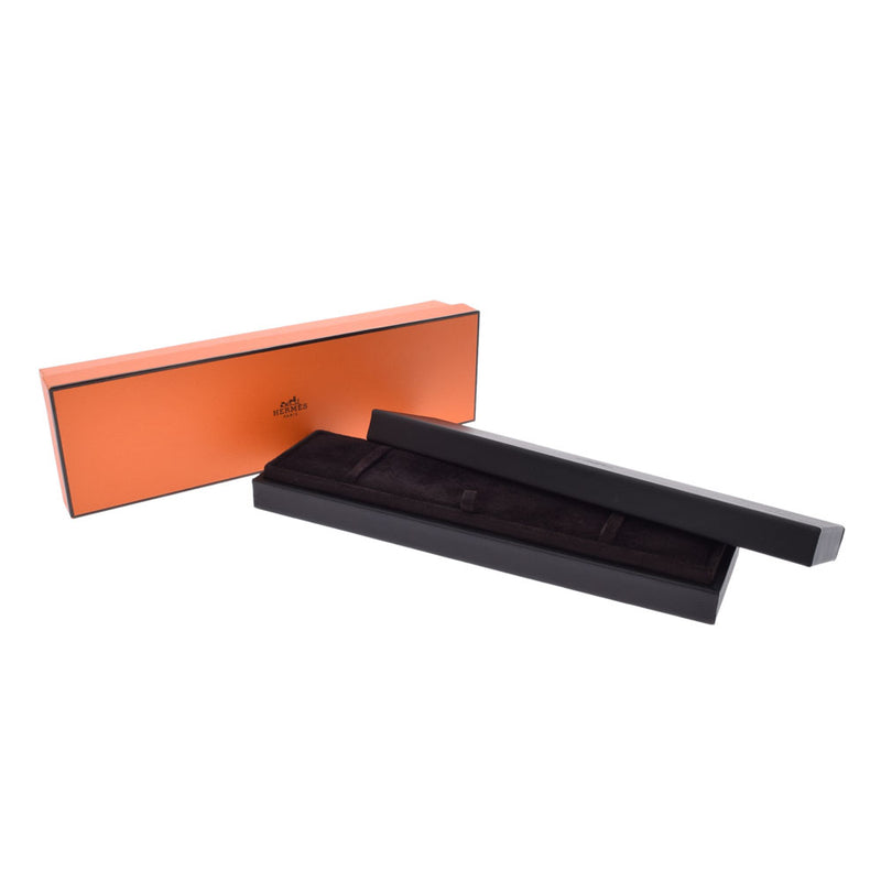 HERMES エルメス エクスリブリス SM シルバー レディース SV925/K18PG ブレスレット 新同 中古 銀蔵