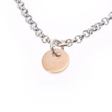 HERMES エルメス エクスリブリス SM シルバー レディース SV925/K18PG ブレスレット 新同 中古 銀蔵