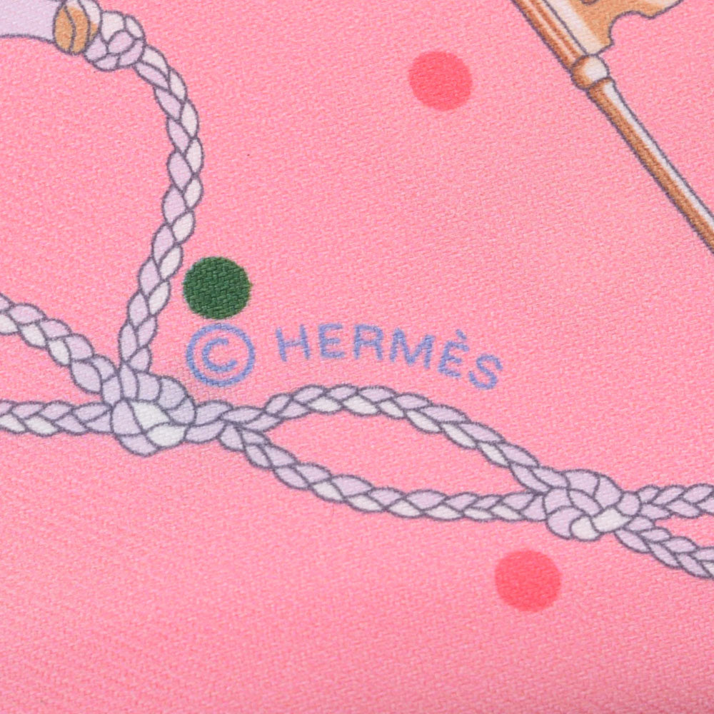 エルメスツイリー 鍵柄 ピンク レディース スカーフ HERMES – 銀蔵オンライン