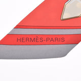 HERMES エルメス ツイリー  ベルト柄 赤系 レディース シルク100％ スカーフ 新品 銀蔵