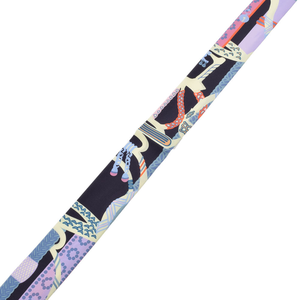 エルメスツイリー Fantaisie D'etriers パープル/ブルー系 レディース