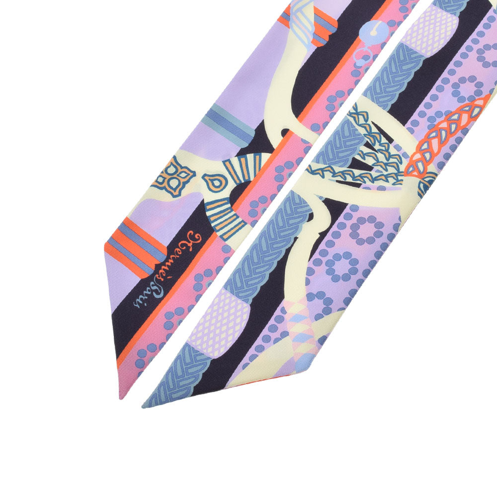 エルメスツイリー Fantaisie D'etriers パープル/ブルー系 レディース