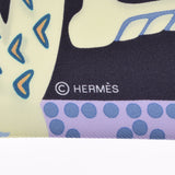 HERMES エルメス ツイリー Fantaisie D'etriers パープル/ブルー系 レディース シルク100％ スカーフ 新品 銀蔵