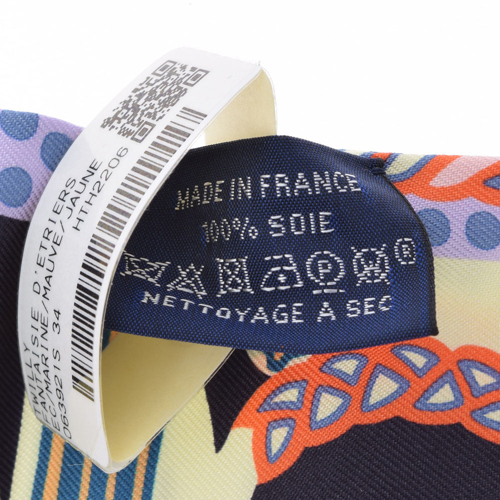 エルメスツイリー Fantaisie D'etriers パープル/ブルー系 レディース