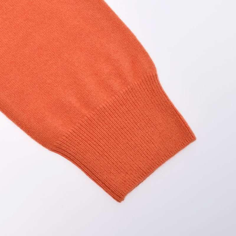 エルメスクルーネックセーター オレンジ メンズ セーター HERMES 