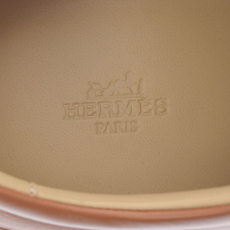 HERMES エルメス イージー サイズ42 茶 メンズ カーフ シェープルヴェロア スニーカー 新品 銀蔵