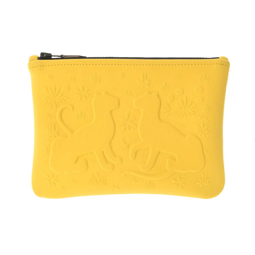 Hermes ネオバンPM ポーチ 黄色 エルメスネオバン PM レオパード 黄色 レディース ポーチ HERMES