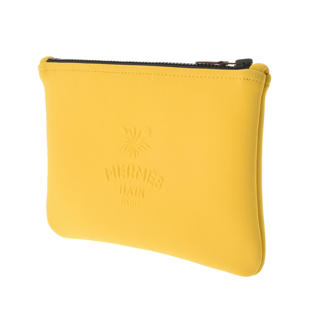 エルメスネオバン PM レオパード 黄色 レディース ポーチ HERMES