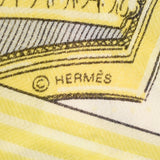 HERMES エルメス カレ140 グランド テアトル ヌーヴォー ノワール/ジョーヌ/マルチカラー 243761S_11 レディース カシミヤ70％/シルク30% スカーフ 新品 銀蔵