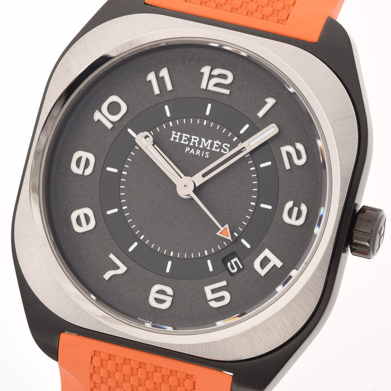 エルメスH08 デイト メンズ 腕時計 SP1.741a HERMES – 銀蔵オンライン