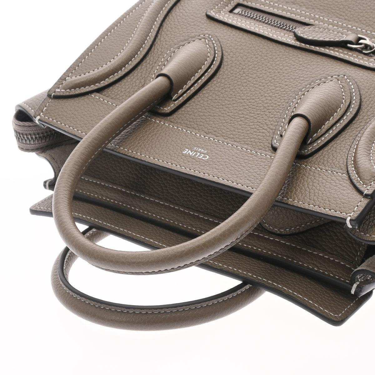 セリーヌラゲージ ナノショッパー 2WAY スリ シルバー金具 レディース