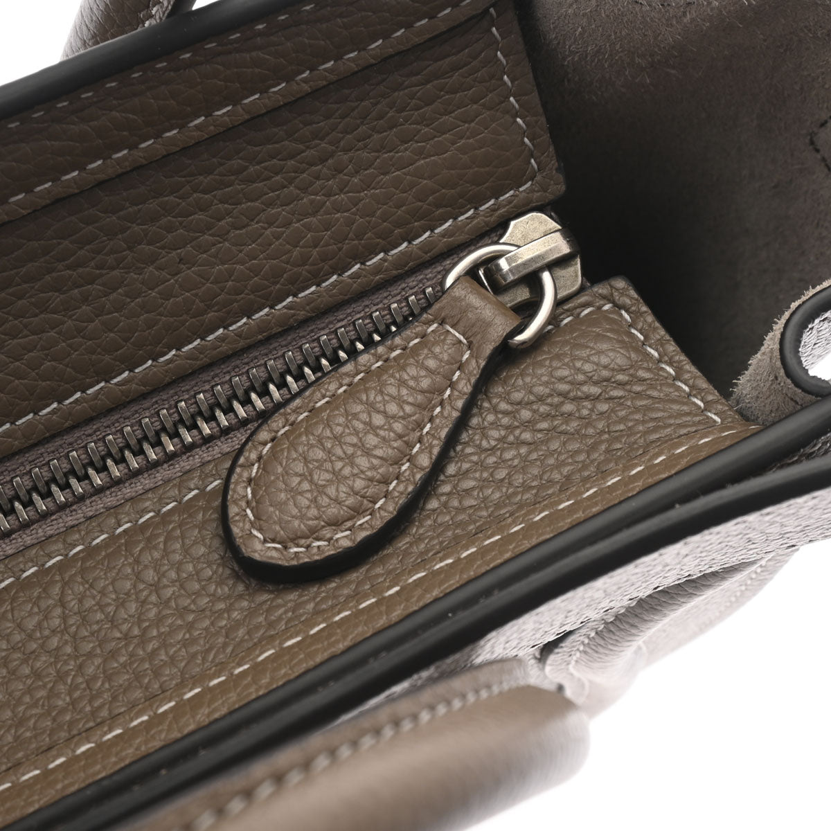 セリーヌラゲージ ナノショッパー 2WAY スリ シルバー金具 レディース