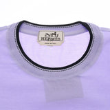 HERMES エルメス Tシャツ サドルステッチ Lサイズ リラ メンズ コットン100％ 半袖Ｔシャツ 新品 銀蔵