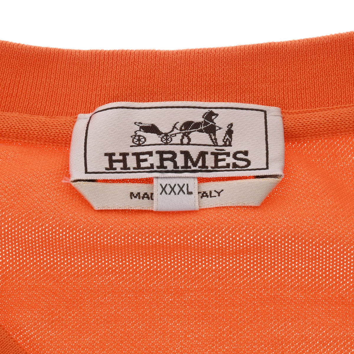 エルメスクルーネック Tシャツ H刺繍 XXXLサイズ オレンジ メンズ コットン100％ 半袖Ｔシャツ HERMES – 銀蔵オンライン