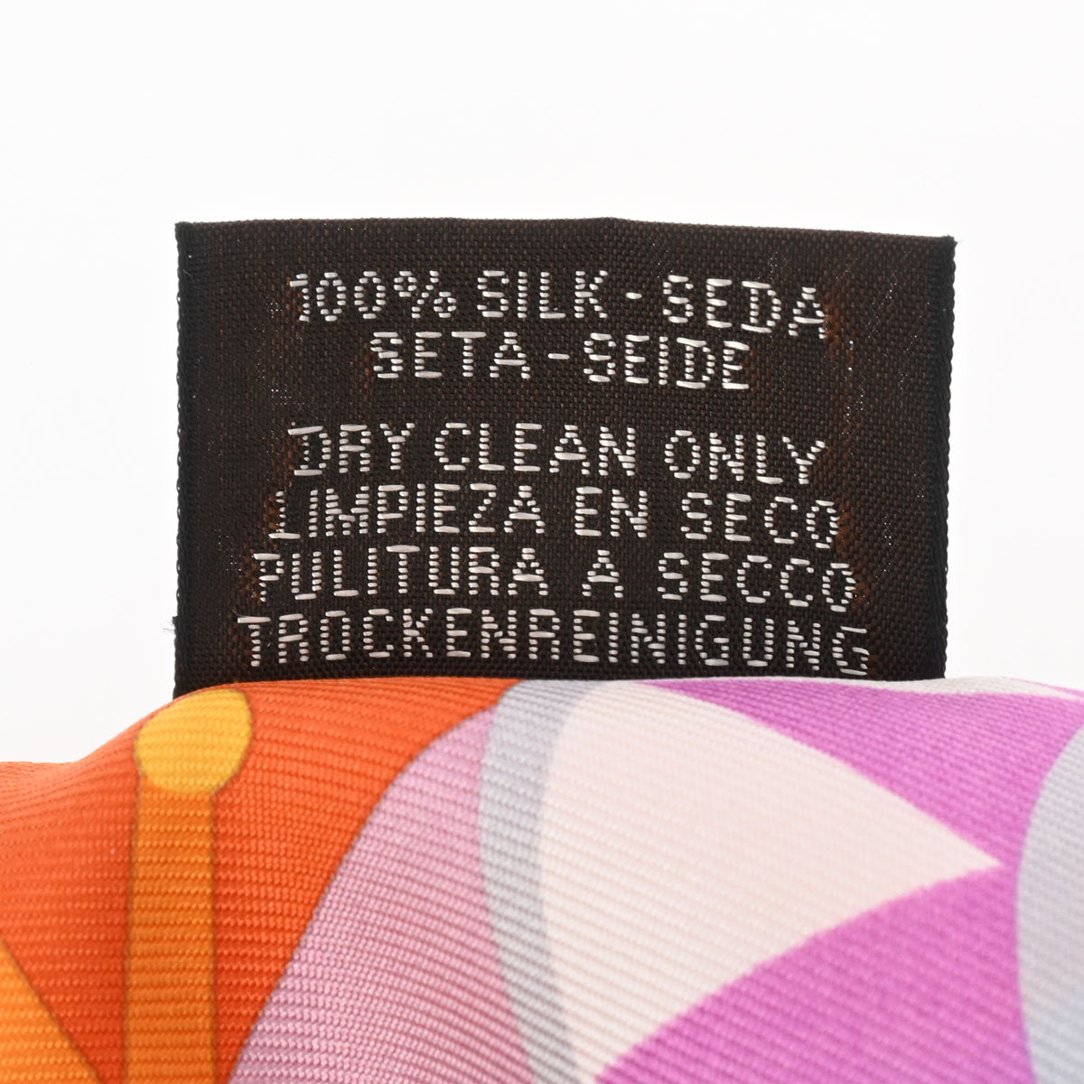 エルメスツイリー Parade en Fanfare オレンジ/黄 レディース シルク