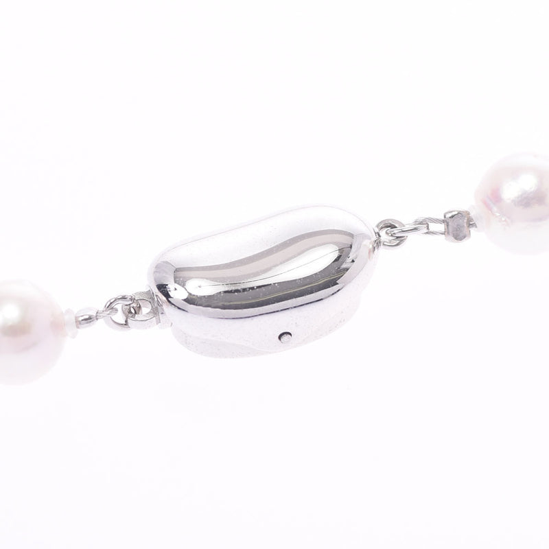 [Summer Selection 50,000 or less] Other Akoya Pearl 7.0-7.5mm Choker Ladies SV Necklace New Sinkjo