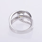 Other diamonds 2.001ct VLY-SI1 diamond 0.47ct 12.5 Ladies PT900 Platinum Ring / Ring A-Rank Used Sink