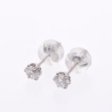 Other Single Grain Diamond Diamond 0.15/0.15ct Ladies Pt900 Platinum Earrings A Rank Used Ginzo