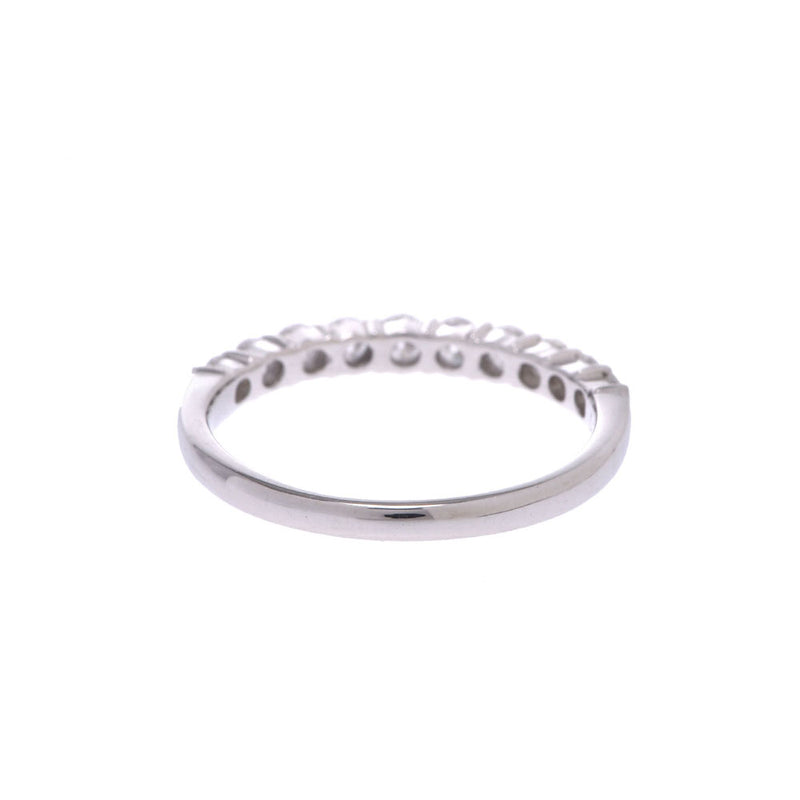 Other Half Eternity Diamond 0.501ct 11 Ladies PT900 Platinum Ring / Ring A-Rank Used Silgrin