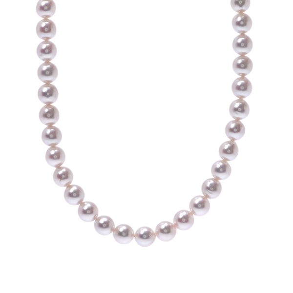 [Sinkyo Summer Selection] Other Akoya Pearl 7.5-8.0mm Choker Ladies SV Necklace New Single Sinkjo