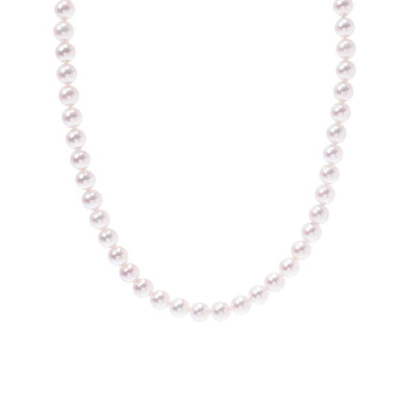 Other Akoya Pearl 8.0-8.5mm Choker Ladies SV Necklace New Silgrin