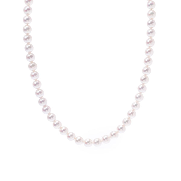 Other Akoya Pearl 8.0-8.5mm Choker Ladies SV Necklace New Silgrin