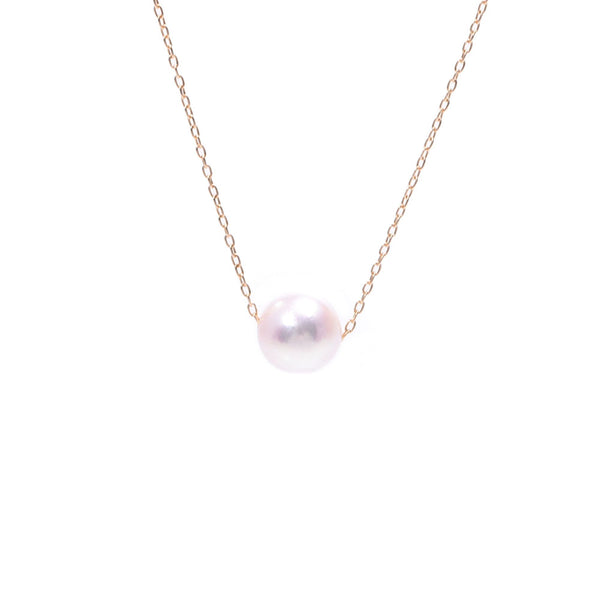 [Sinkyo Summer Selection] Other Akoya Pearl Necklace Ladies K18 YG Necklace New Silgrin