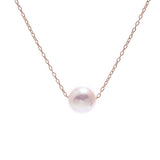 Other Pearl Necklace Ladies Akoya Pearl K18PG Necklace New Silgrin