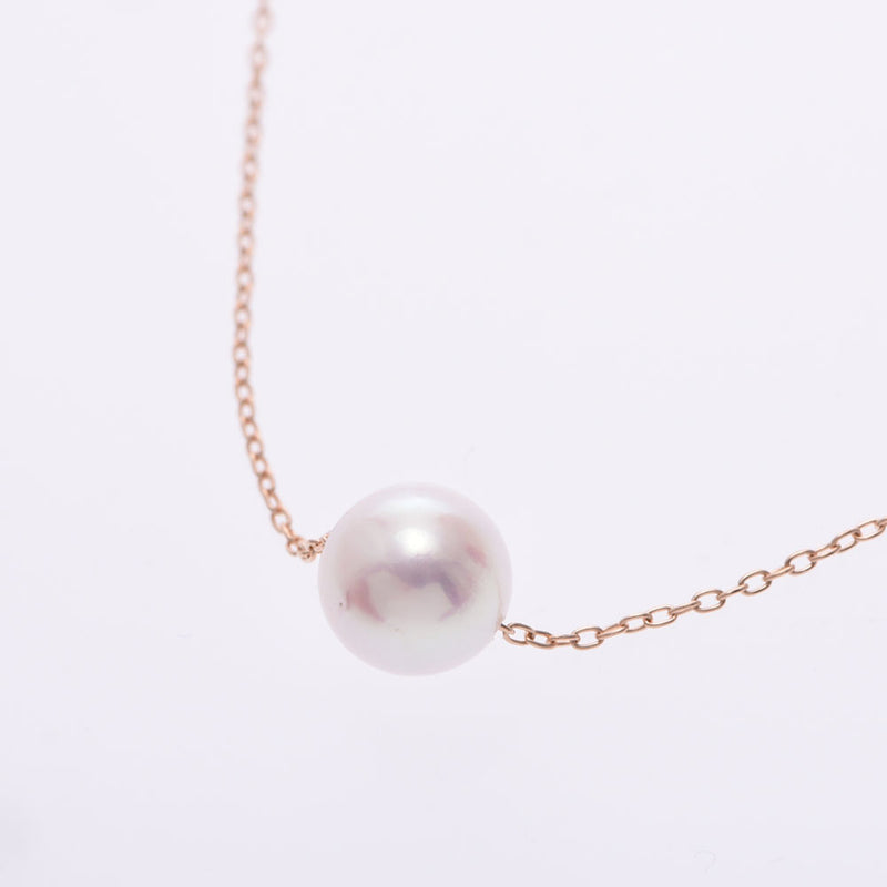 Other Pearl Necklace Ladies Akoya Pearl K18PG Necklace New Silgrin