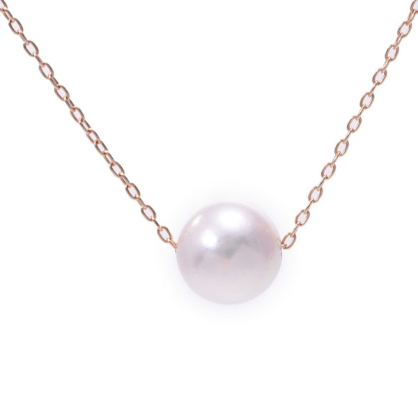 [Sinko Summer Selection] Other Pearl Necklace Ladies Akoya Pearl K18PG Necklace New Sinkjo