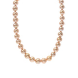 【Summer Selection Recommended】 Other South Sea Pearl Necklace Golden Color Ladies SV / G.SV Necklace New Sink