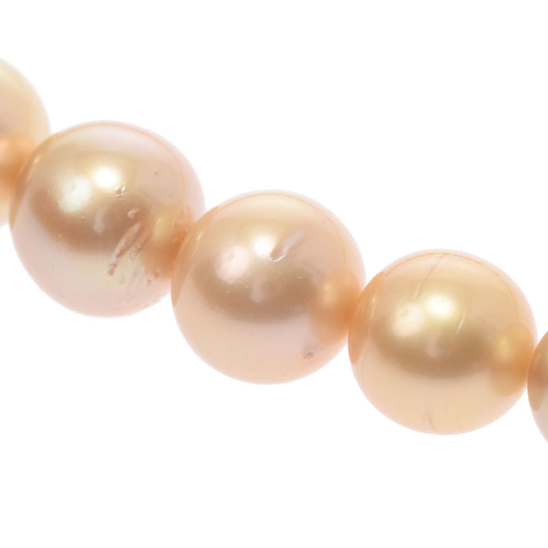 【Summer Selection Recommended】 Other South Sea Pearl Necklace Golden Color Ladies SV / G.SV Necklace New Sink