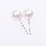 [Summer Selection 30,000 or less] Other Akoya Pearl Pears Women's K14WG Earrings New Singbox