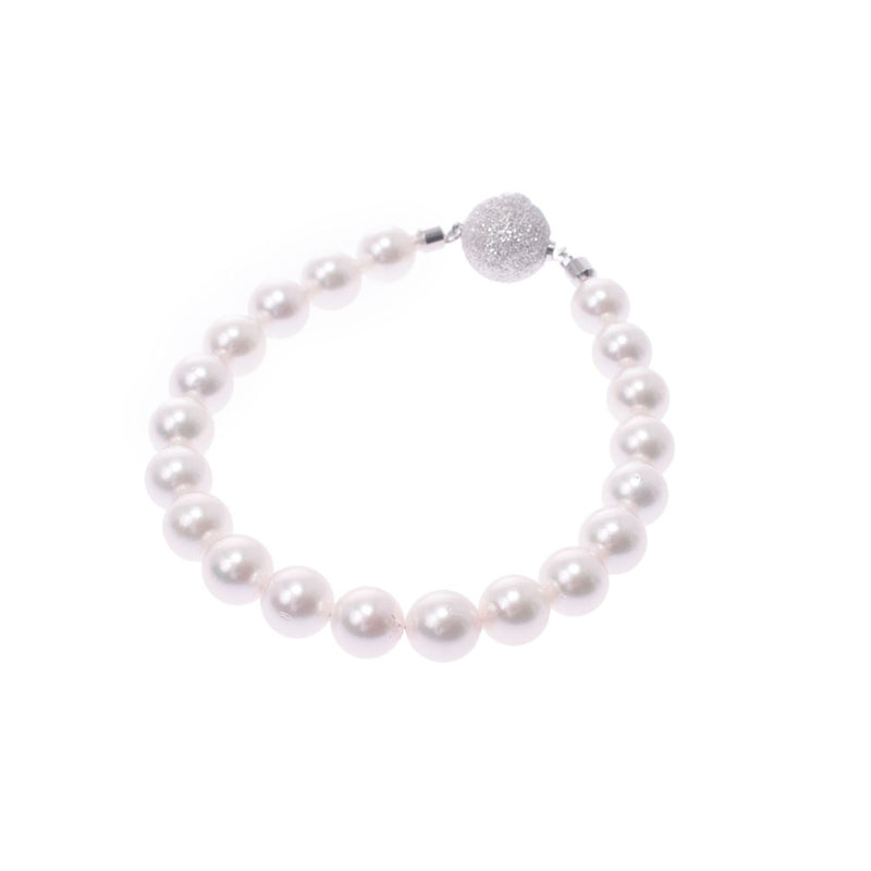 [Sinkyo Summer Selection] Other Flower Pearl 2way Long Pearl Necklace Bracelet 2 Pieces Set White Ladies SV Necklace New Sink
